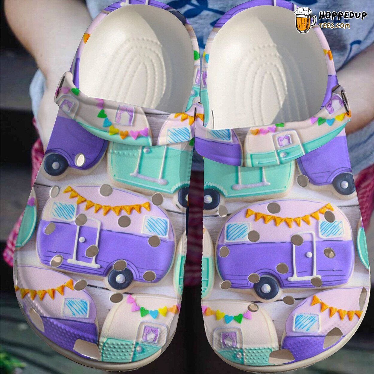 Baby Camper Lovely Purple Car Birthday Gift Boy Girl Shoes