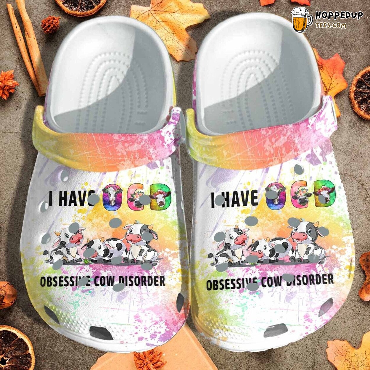 Baby Cows Custom Shoes Clogs Obsessive Cow Disorder Outdoor Footwear