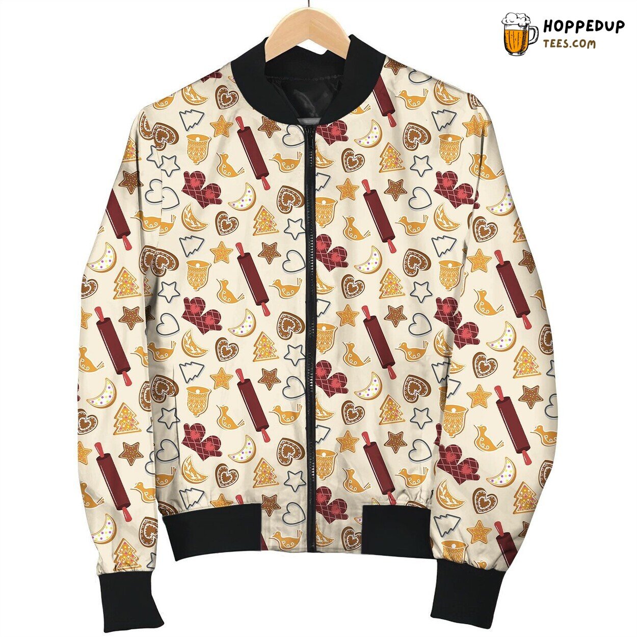 Baking Enthusiast Winter Bomber Jacket Tailored Unique Elegance Precision