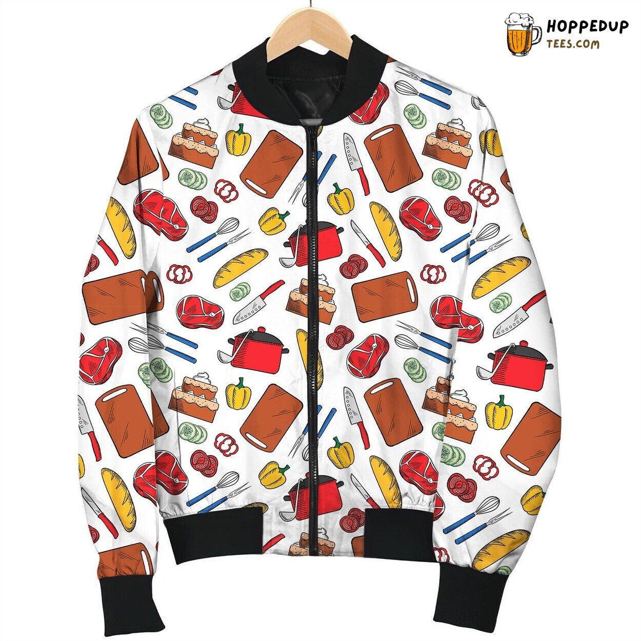 Baking, Kitchen Pattern! Bomber Jacket