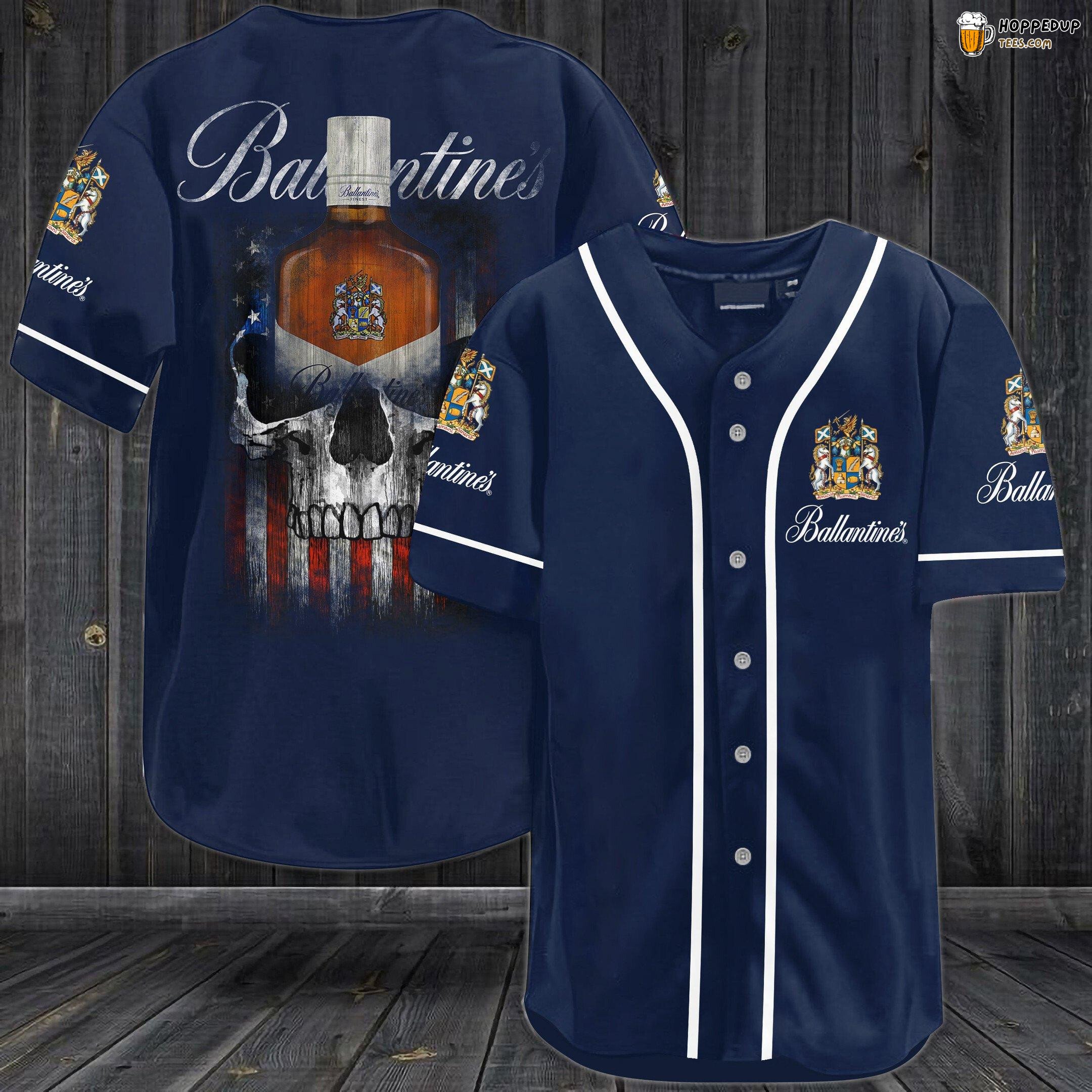 Ballantine Beer Baseball Jersey Unisex Jersey Shirt