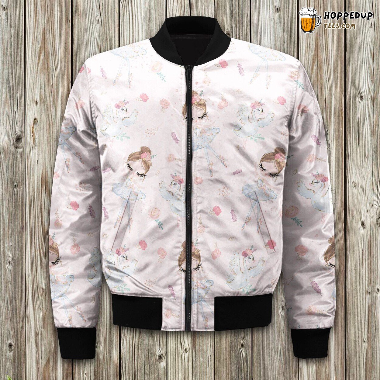 Ballerina Ballet Friends Big Kids Bomber Jacket