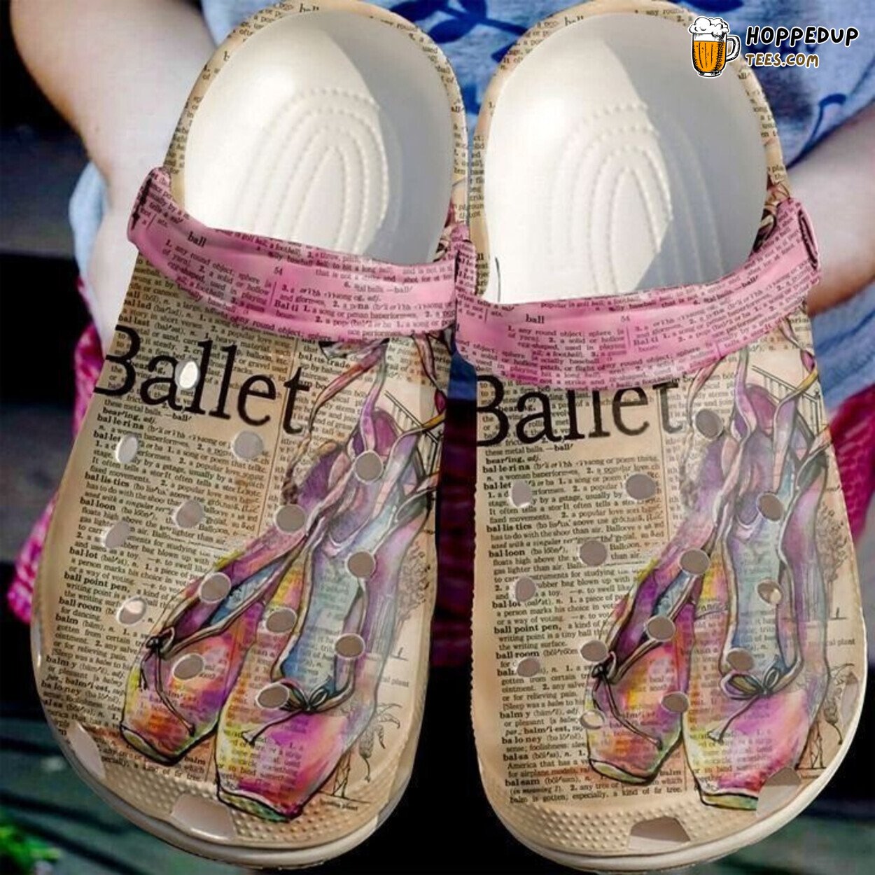 Ballet Vintage Style Classic Comfortable Clogs Shoes Elegant Design