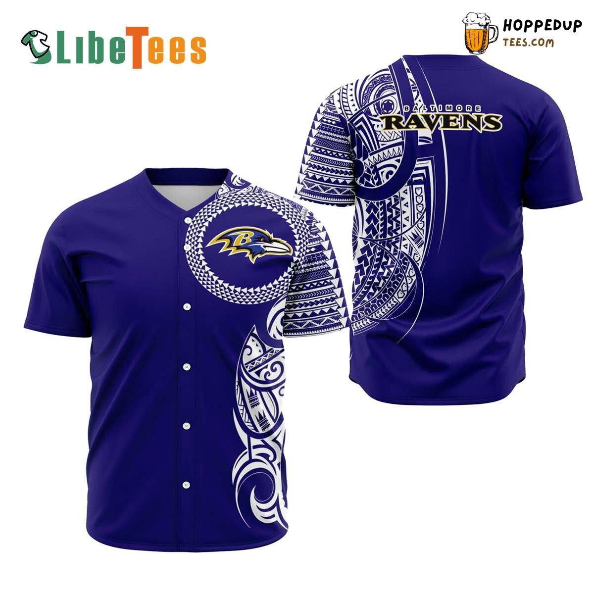 Baltimore Ravens Baseball Jersey Atikapu Pattern Perfect Gifts For Your Loved Ones Jersey Shirt