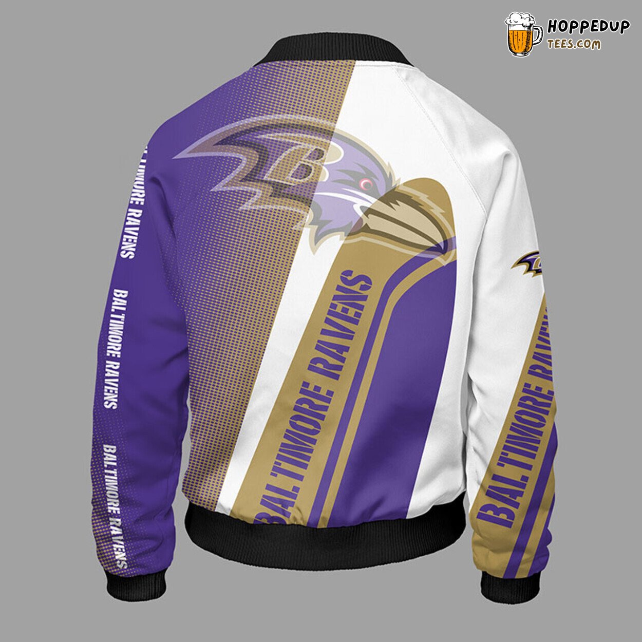 Baltimore Ravens NFL Violet Unisex Bomber Jacket Unique Design
