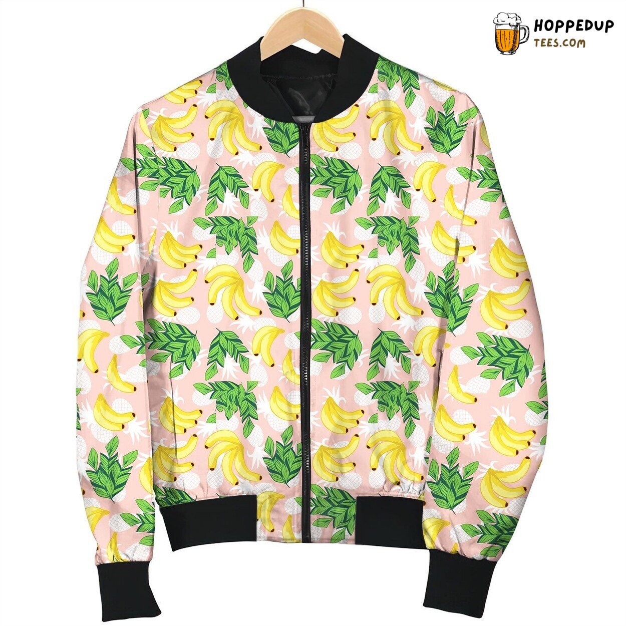Banana And Pineapple Bomber Jacket