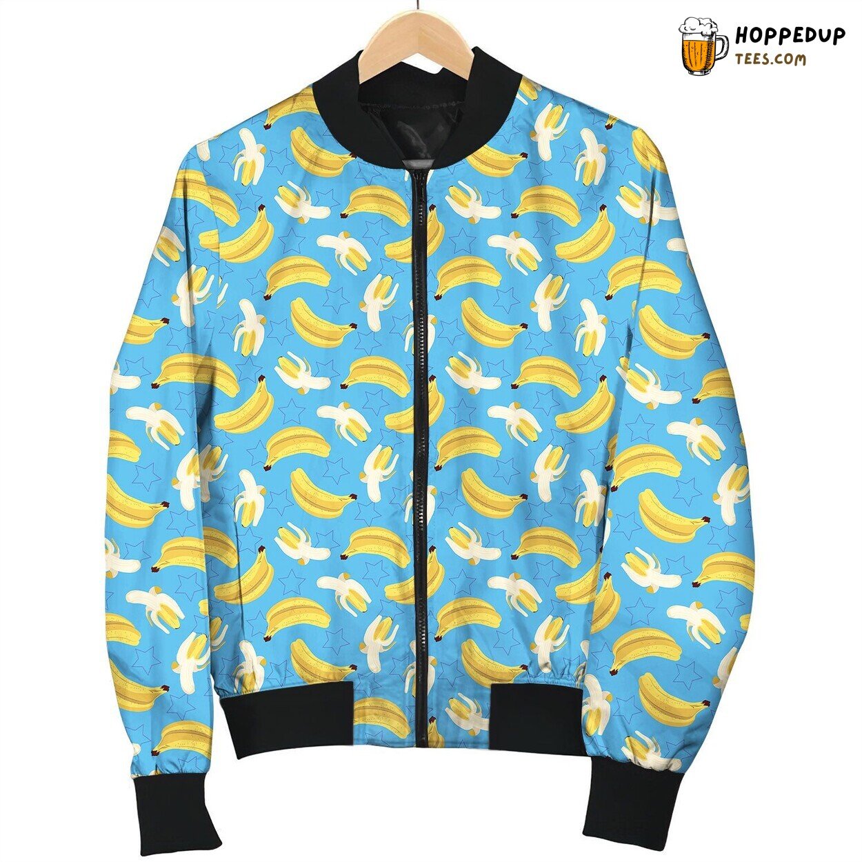 Bananas Summer Fruits Bomber Jacket