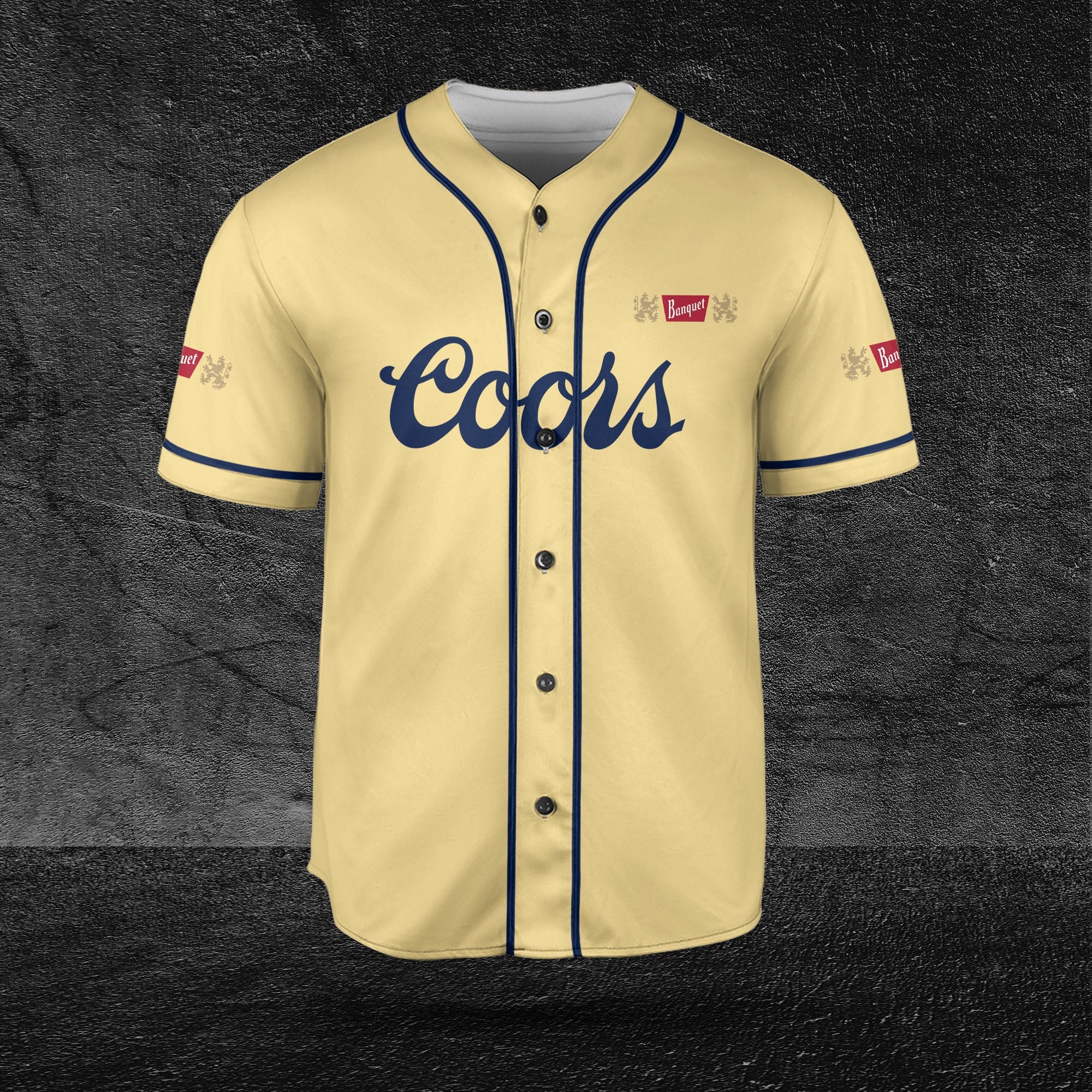 Banquet Horizontal Text Beer and Vodka Lovers Jersey HU