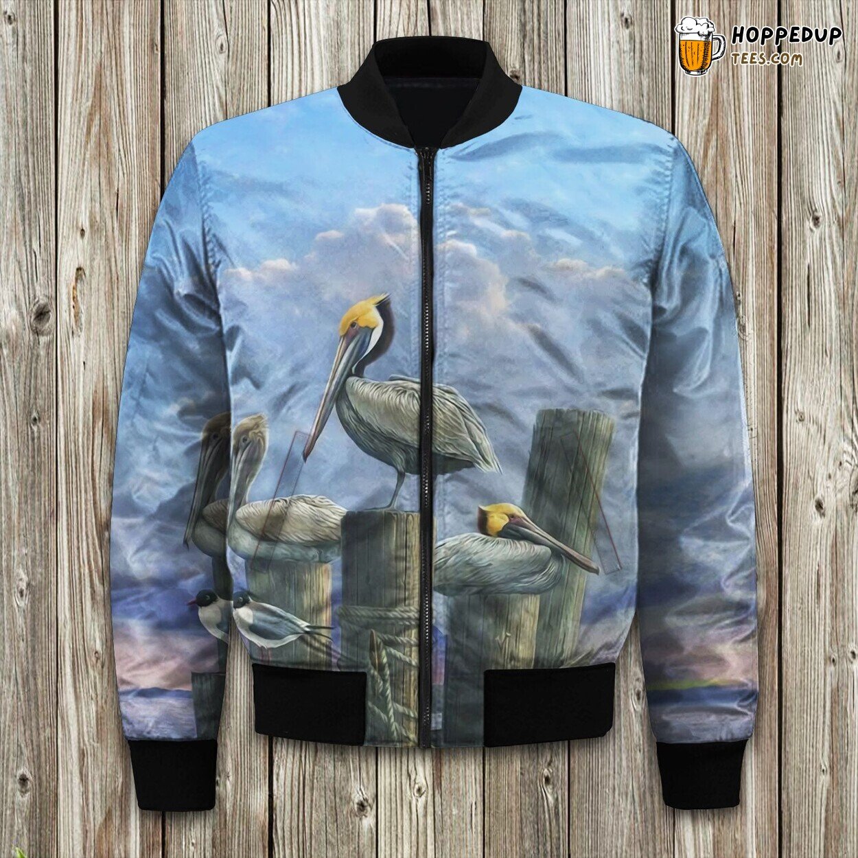 Barbados Pelican Bomber Jacket