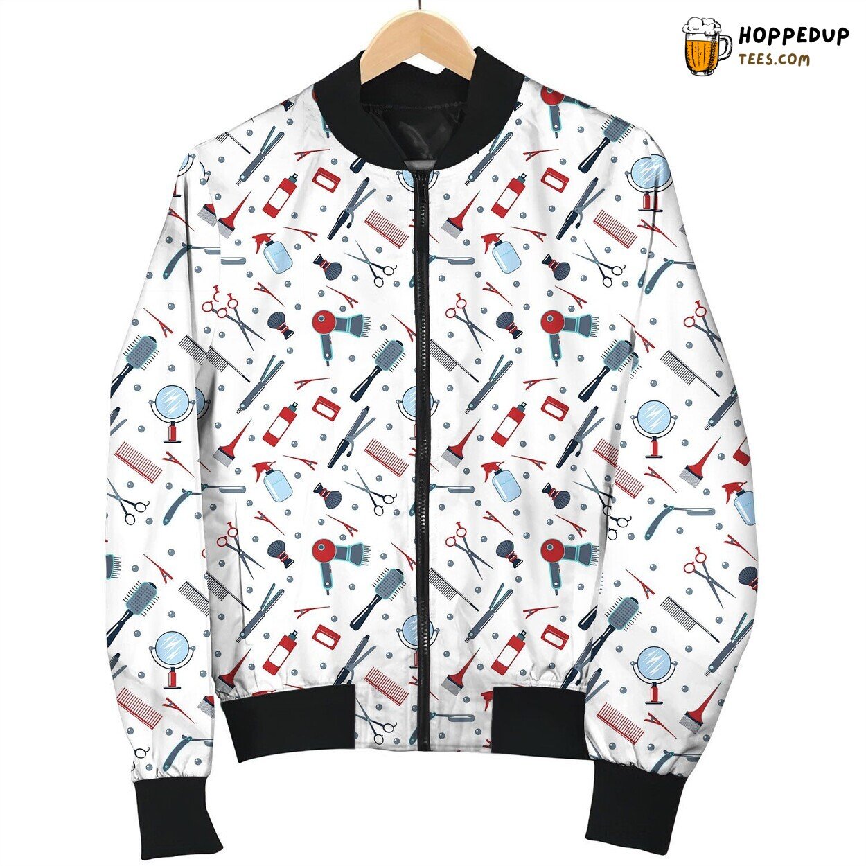 Barber Hairdresser Bomber Jacket
