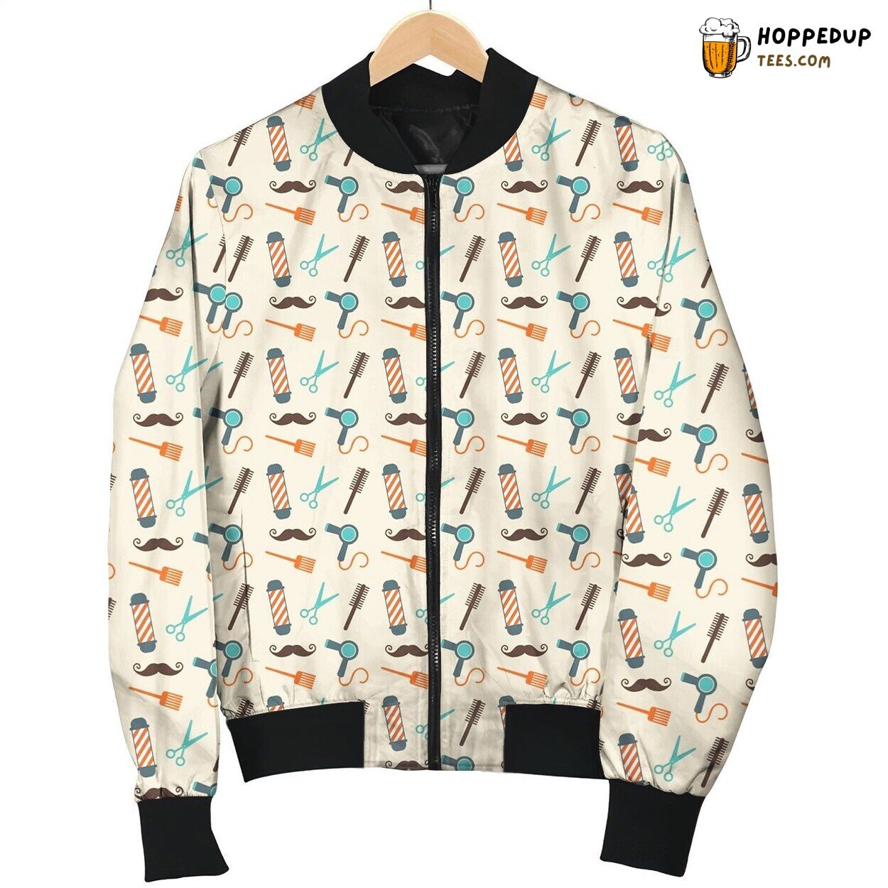Barber Sop Shave & A Haircut Bomber Jacket