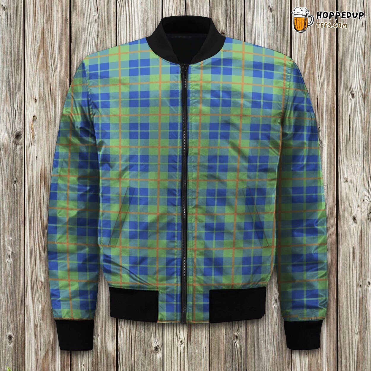 Barclay Hunting Ancient Tartan Bomber Jacket