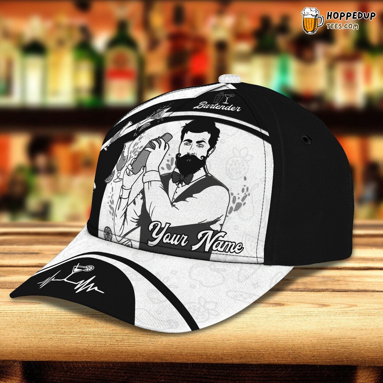 Bartender’s Choice 3D Classic Cap Personalized Unique Name Edition