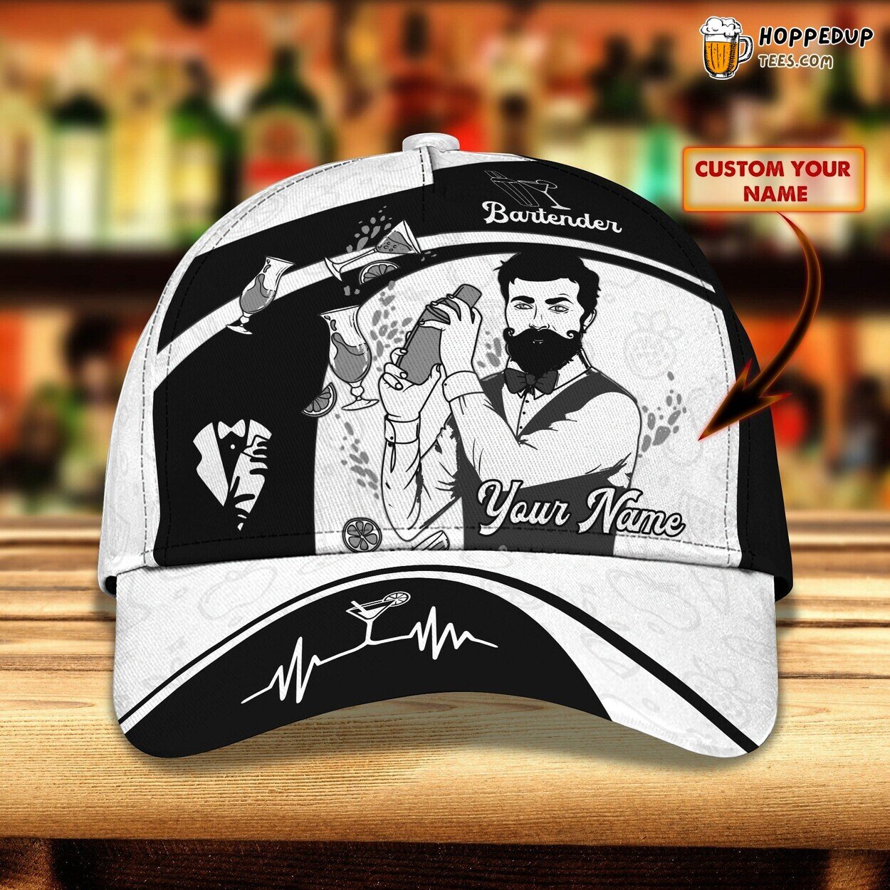 Bartender’s Choice 3D Classic Cap Personalized Unique Name Edition