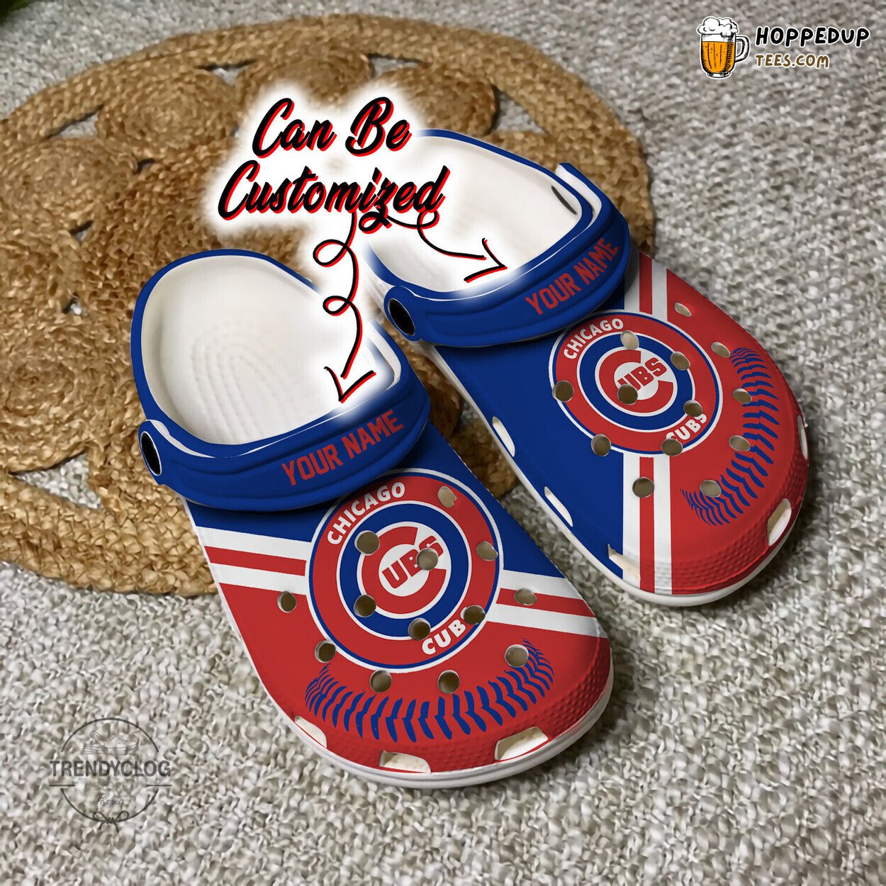 Baseball CCub Personalized Baseball Logo Team Clog Shoes