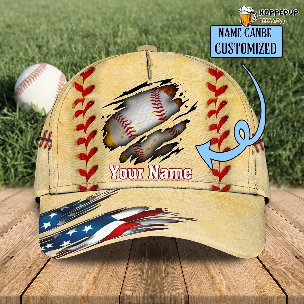 Baseball Classic 3D Cap Personalized Name Unique Premium Edition Design