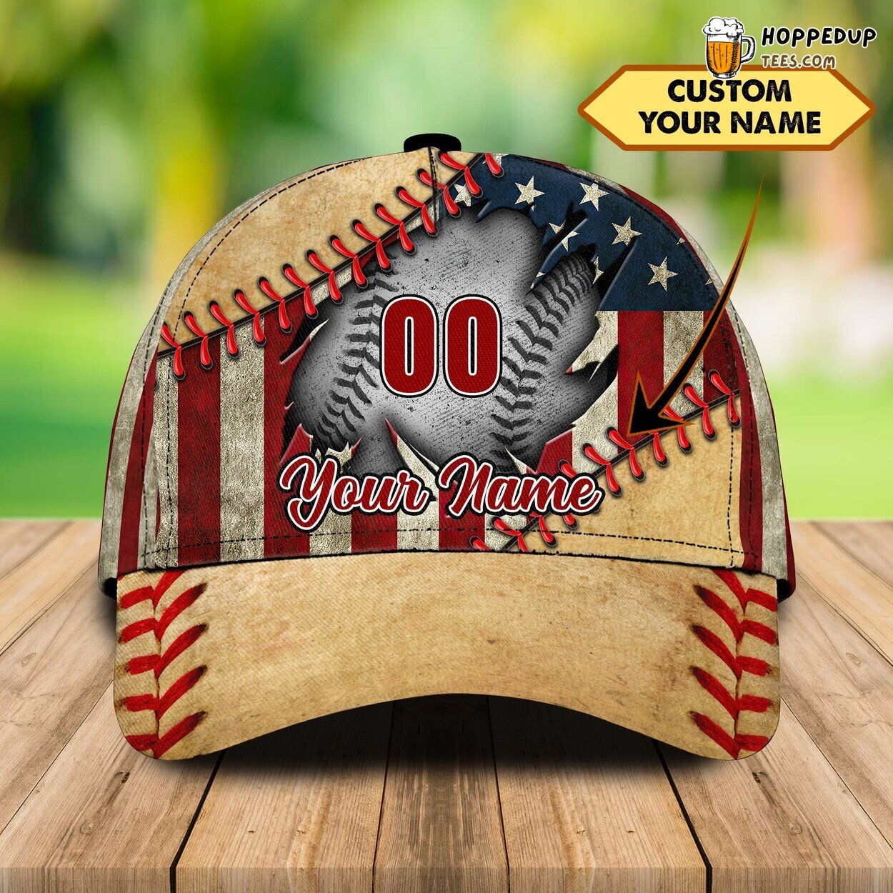 Baseball Design Classic 3D Cap Unique Authentic Premium Edition Series Look