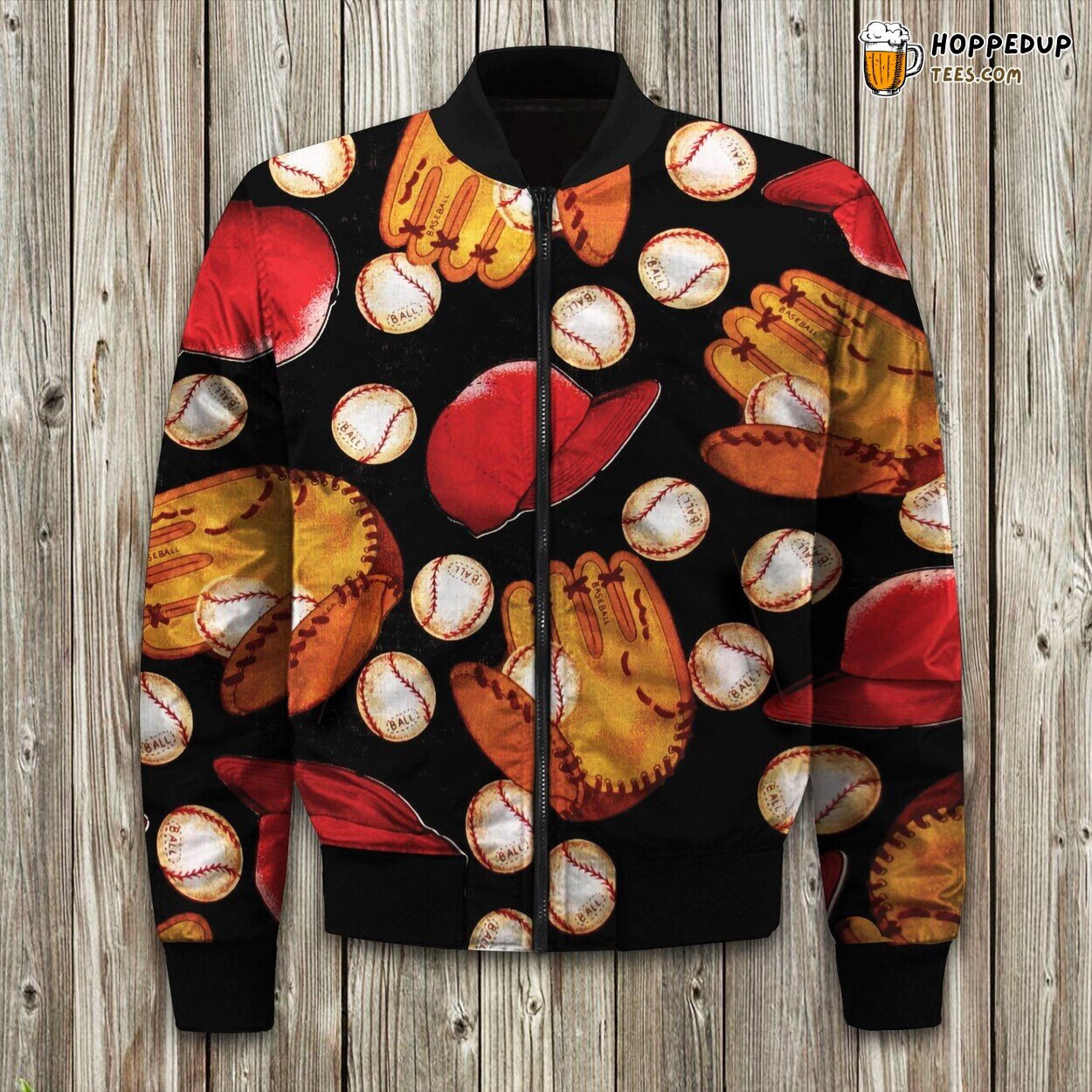 Baseball Essence Tailored Winter Bomber Jacket Unique Precision Elegance