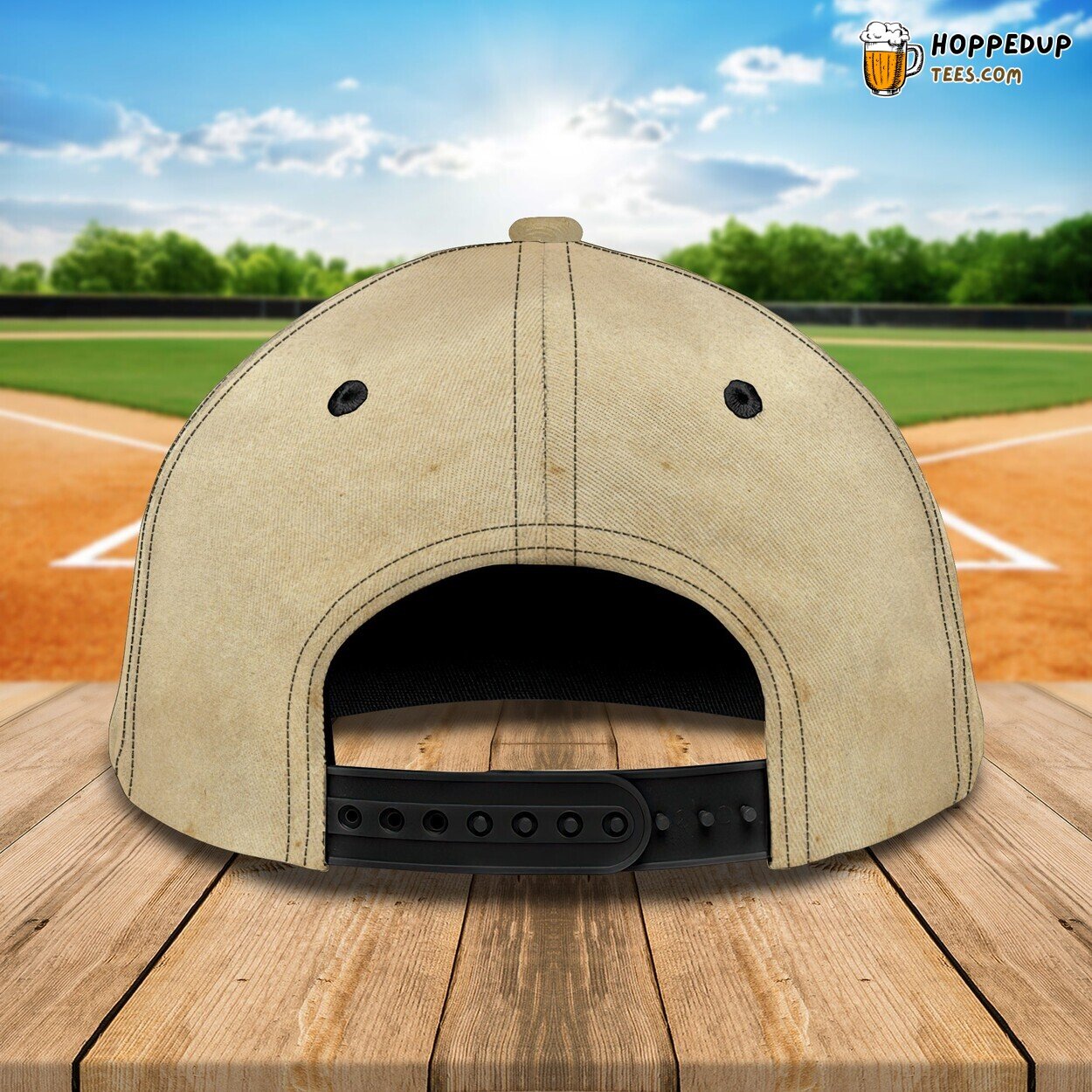 Baseball Fan Personalized Name 3D Classic Design Cap Elegance Unique