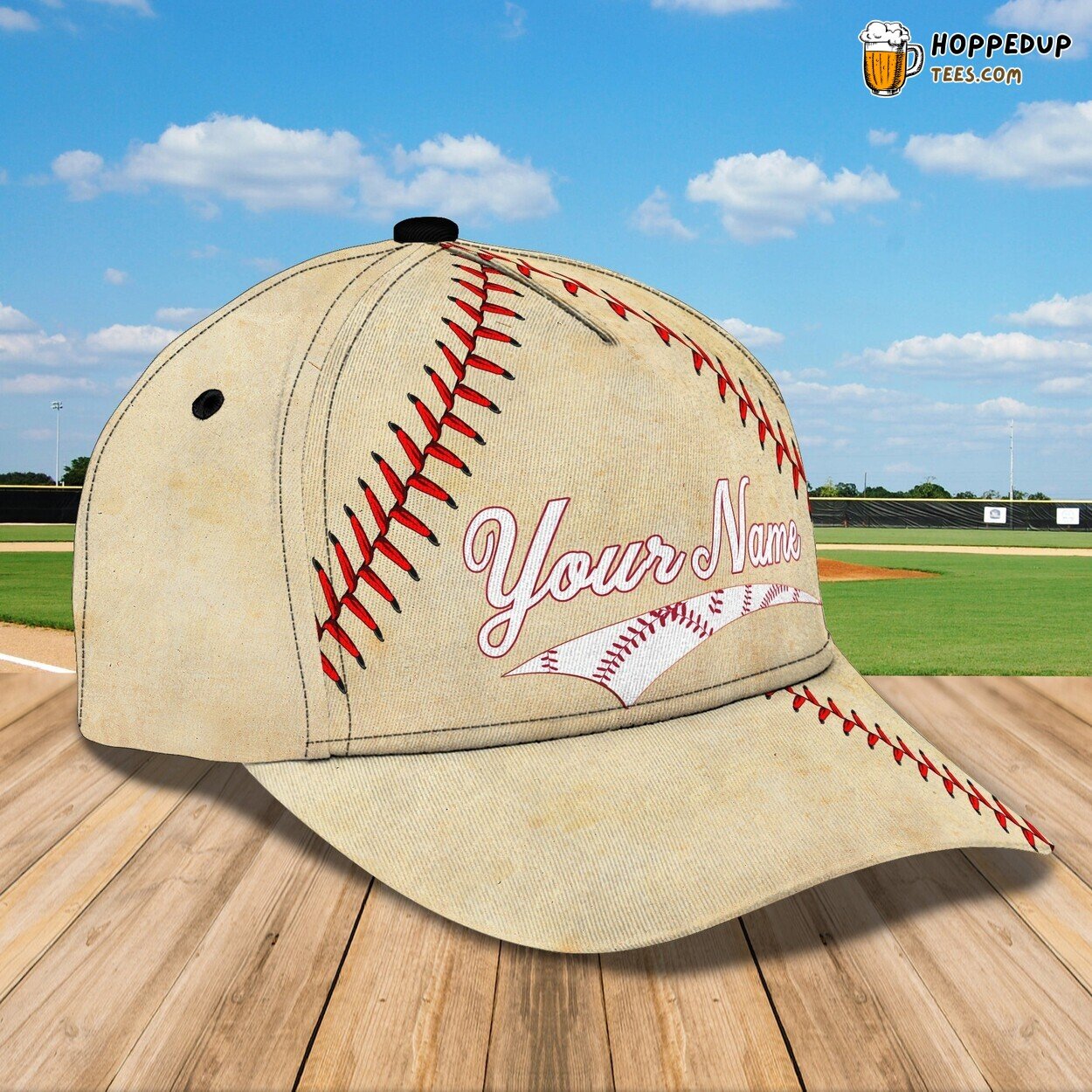 Baseball Fan’s Euphoria 3D Classic Cap Personalized Unique Name Edition