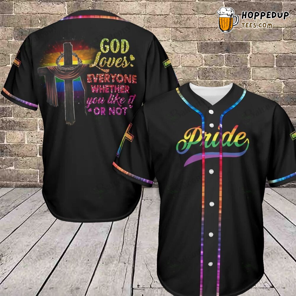Baseball Jersey LGBT Pride Emblematic Unity in Diversity Baseball Gear