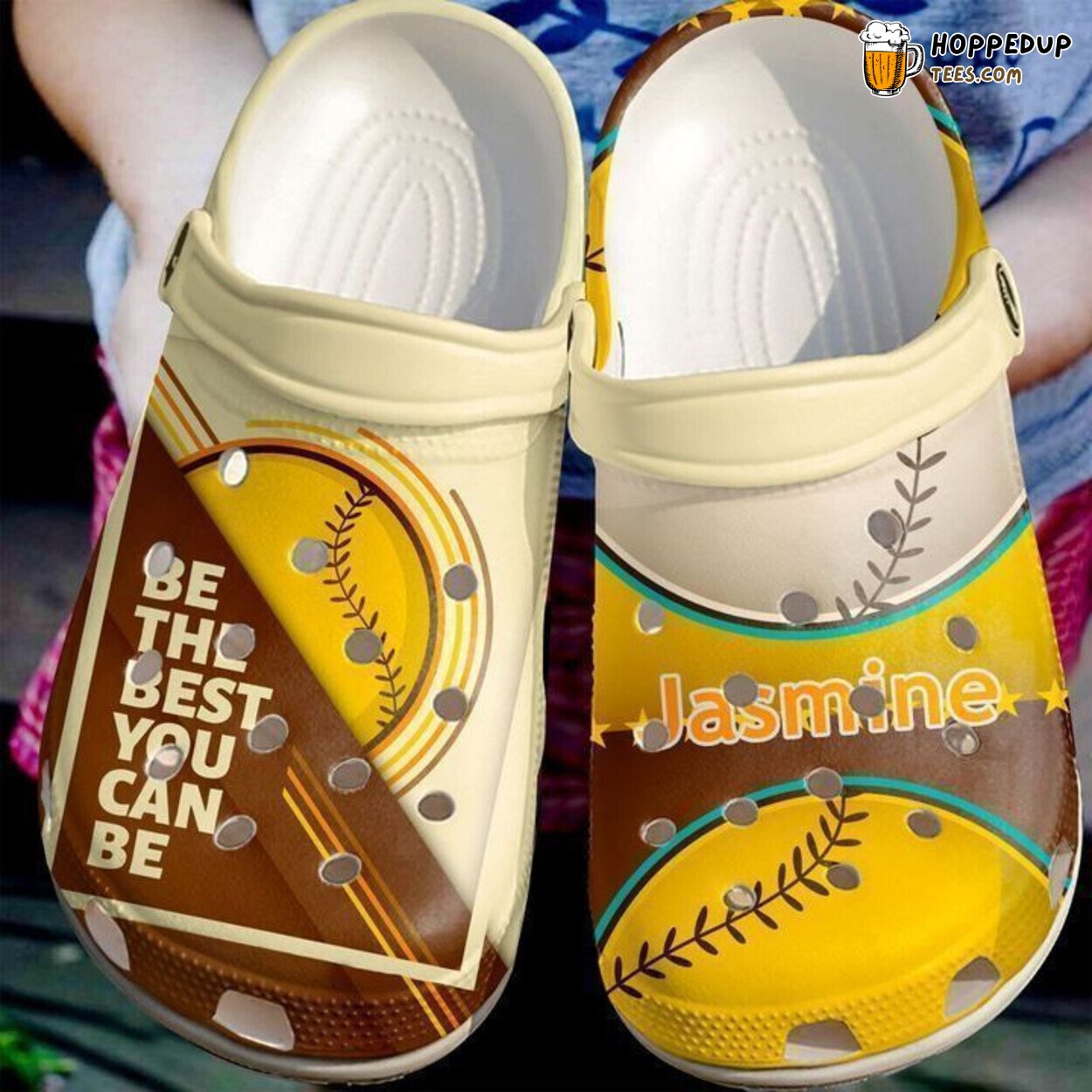 Baseball Personalized Be The Best Theme Classic Comfortable Clogs Shoes