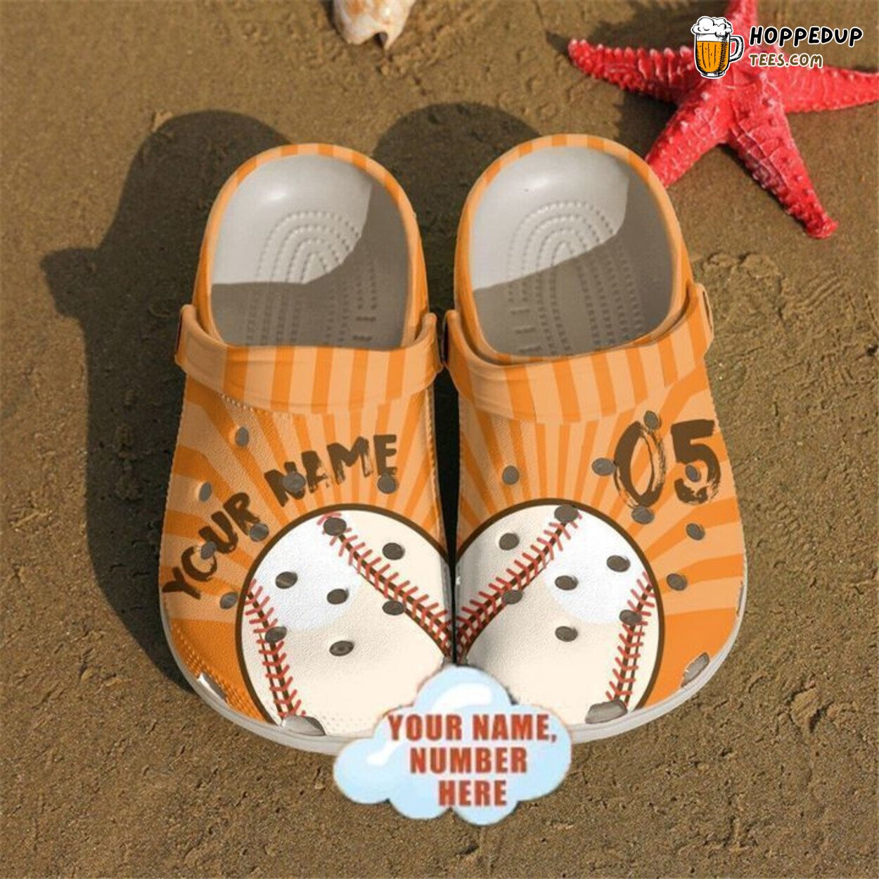 Baseball Personalized Classic Comfortable Unique Design Clogs Shoes