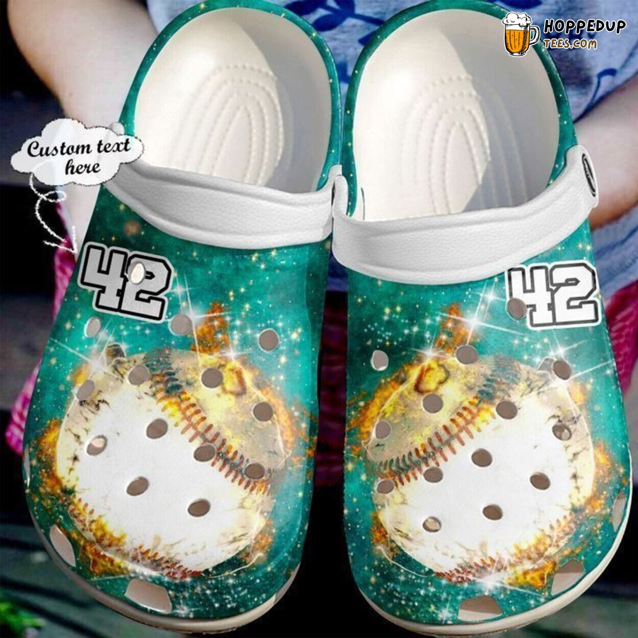 Baseball Personalized Galaxy Lovers Themed Classic Comfort Clogs Shoes