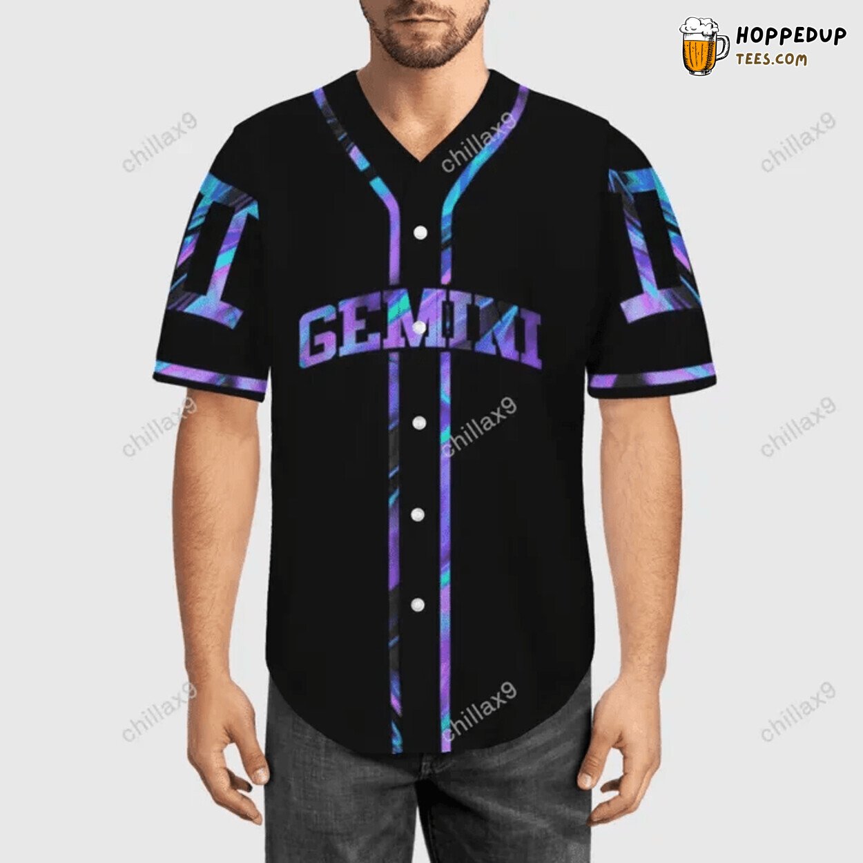Baseball Tee Cool zodiac Gemini Baseball Jersey
