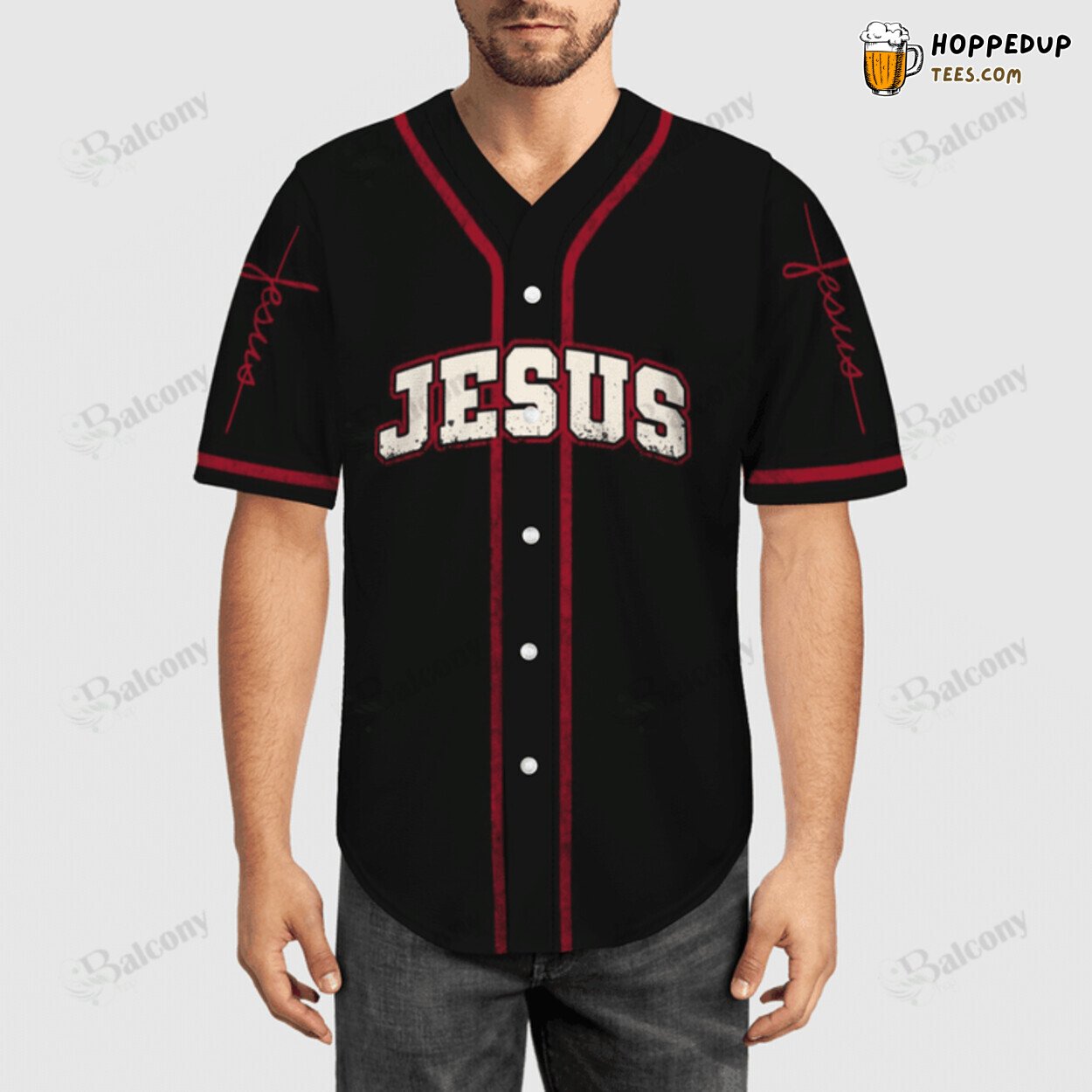 Baseball Tee Jesus and America Amazing Baseball Jersey