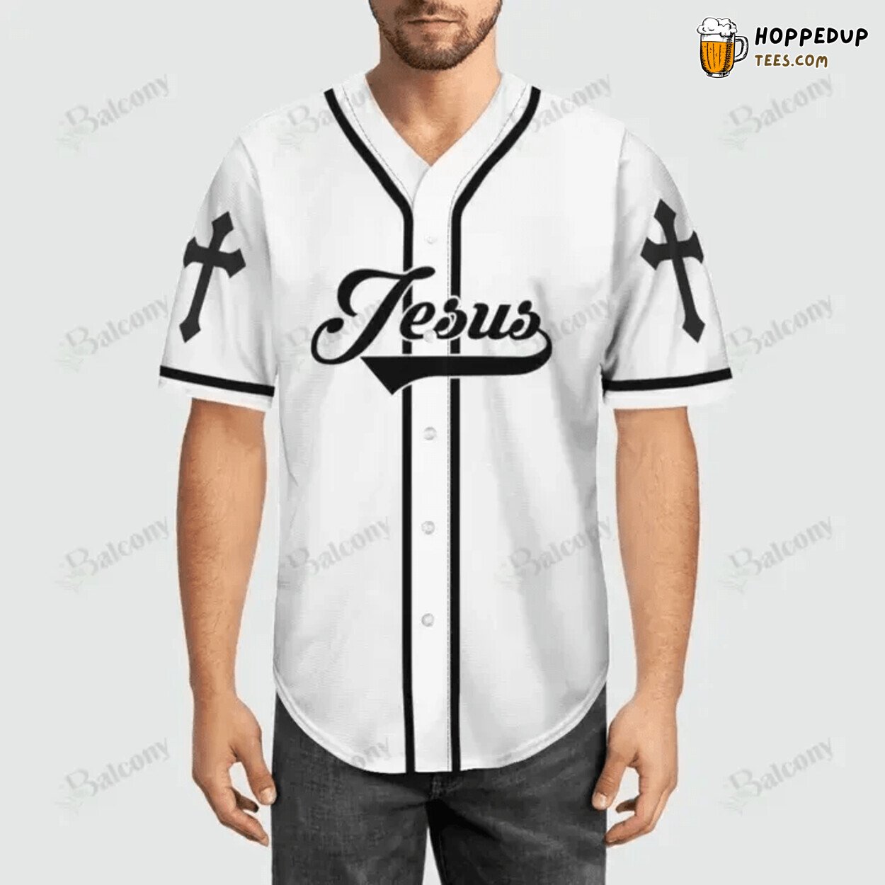 Baseball Tee Jesus Beautiful wings Baseball Jersey