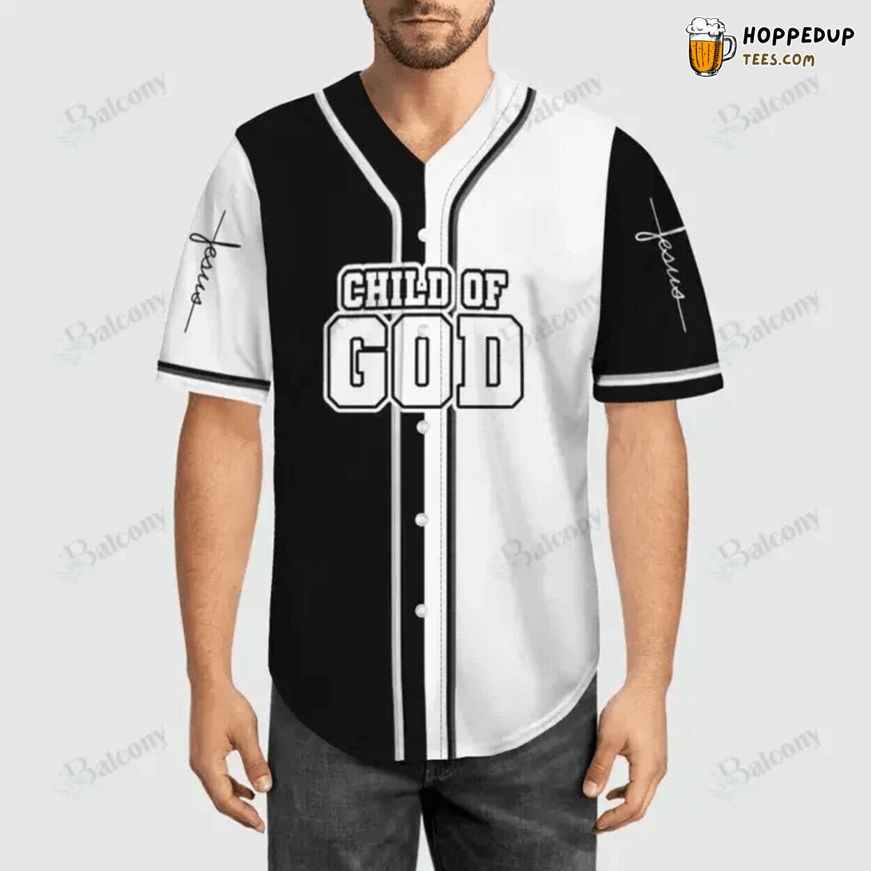 Baseball Tee Jesus Child of god Baseball Jersey