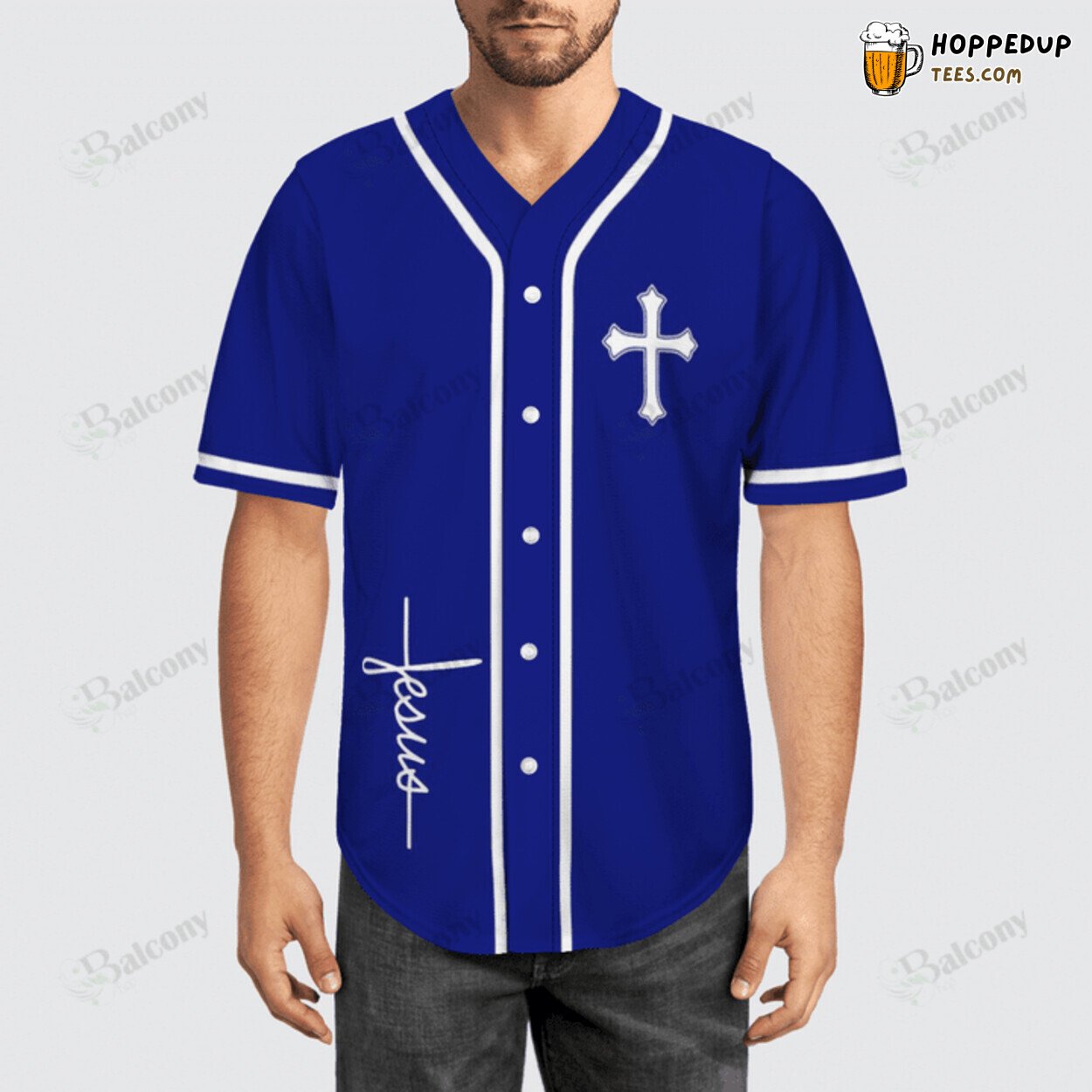 Baseball Tee Jesus Don’t be afraid Baseball Jersey