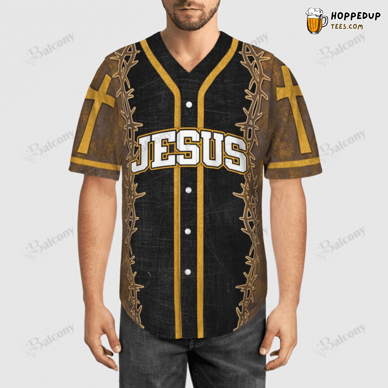 Baseball Tee Jesus Don’t be afraid just have faith Baseball Jersey
