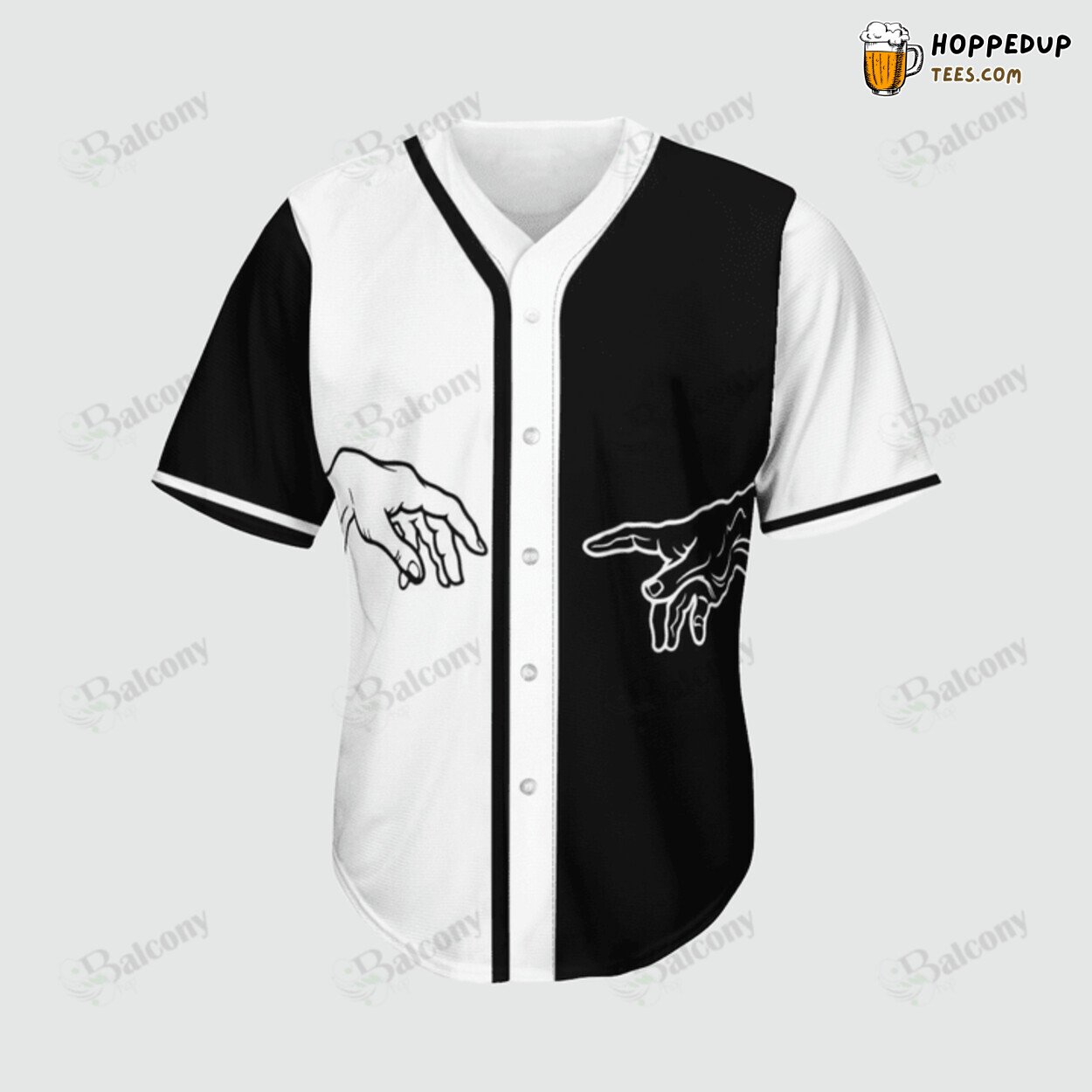 Baseball Tee Jesus Hands reaching out Baseball Jersey