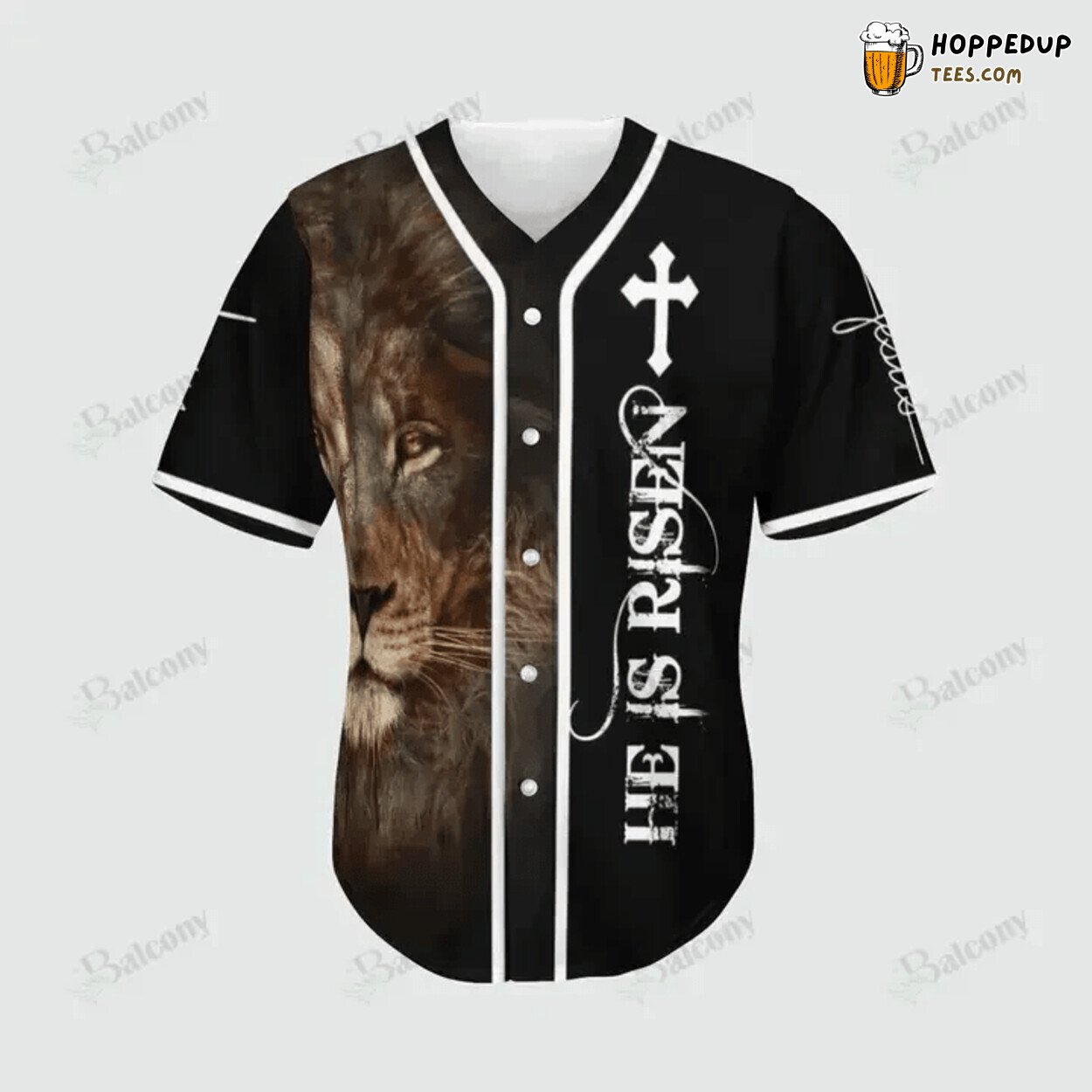 Baseball Tee Jesus He is risen Baseball Jersey Shirt