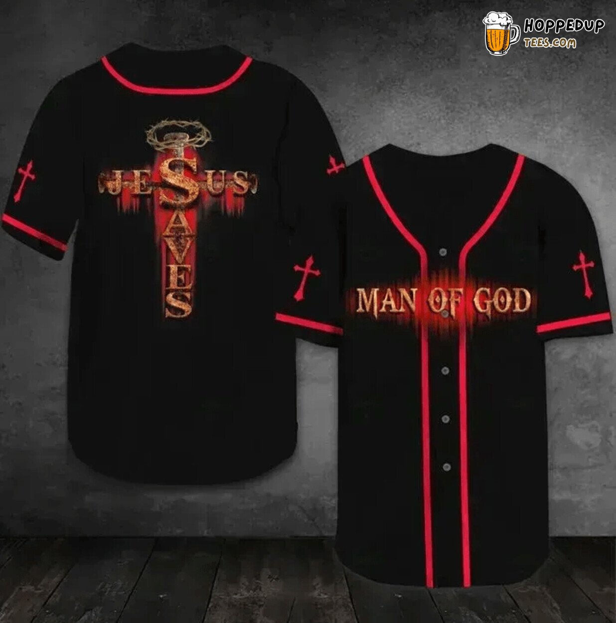Baseball Tee Jesus I am Man of god Baseball Jersey