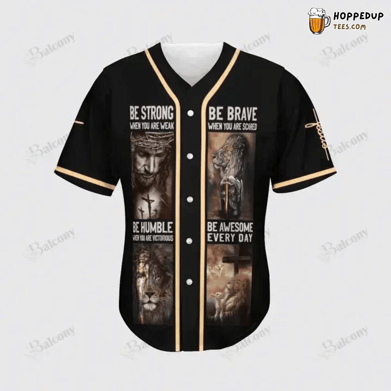 Baseball Tee Jesus Just be awesome everyday Baseball Jersey