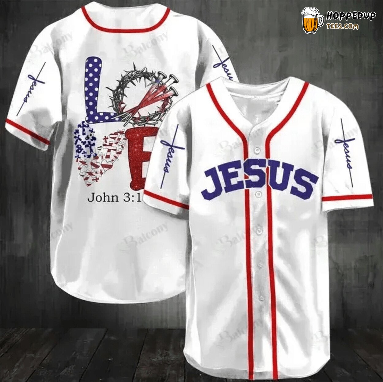 Baseball Tee Jesus Kinds of love Baseball Jersey