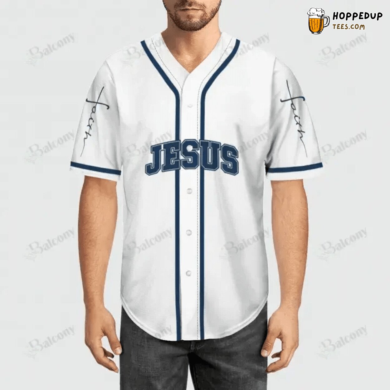 Baseball Tee Jesus takes the wheel Baseball Jersey