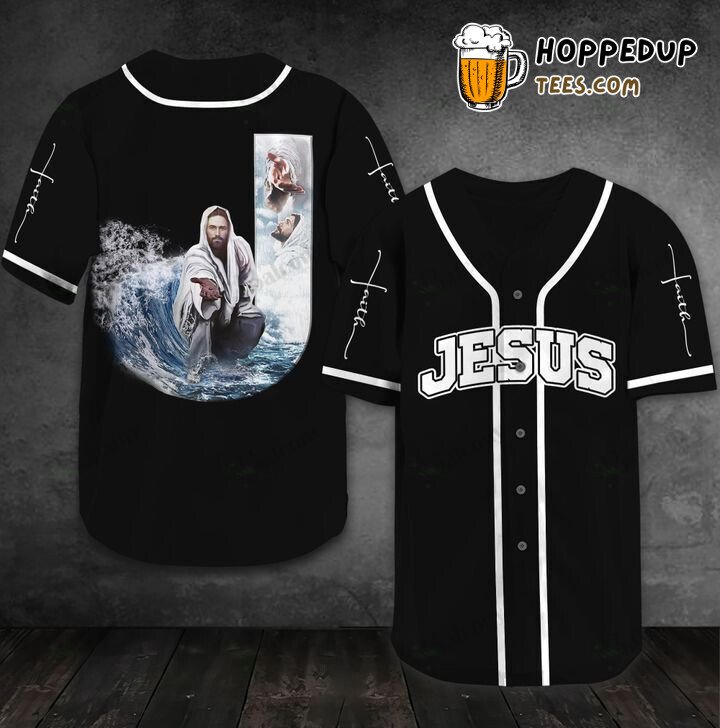 Baseball Tee Jesus will protect us all Baseball Jersey