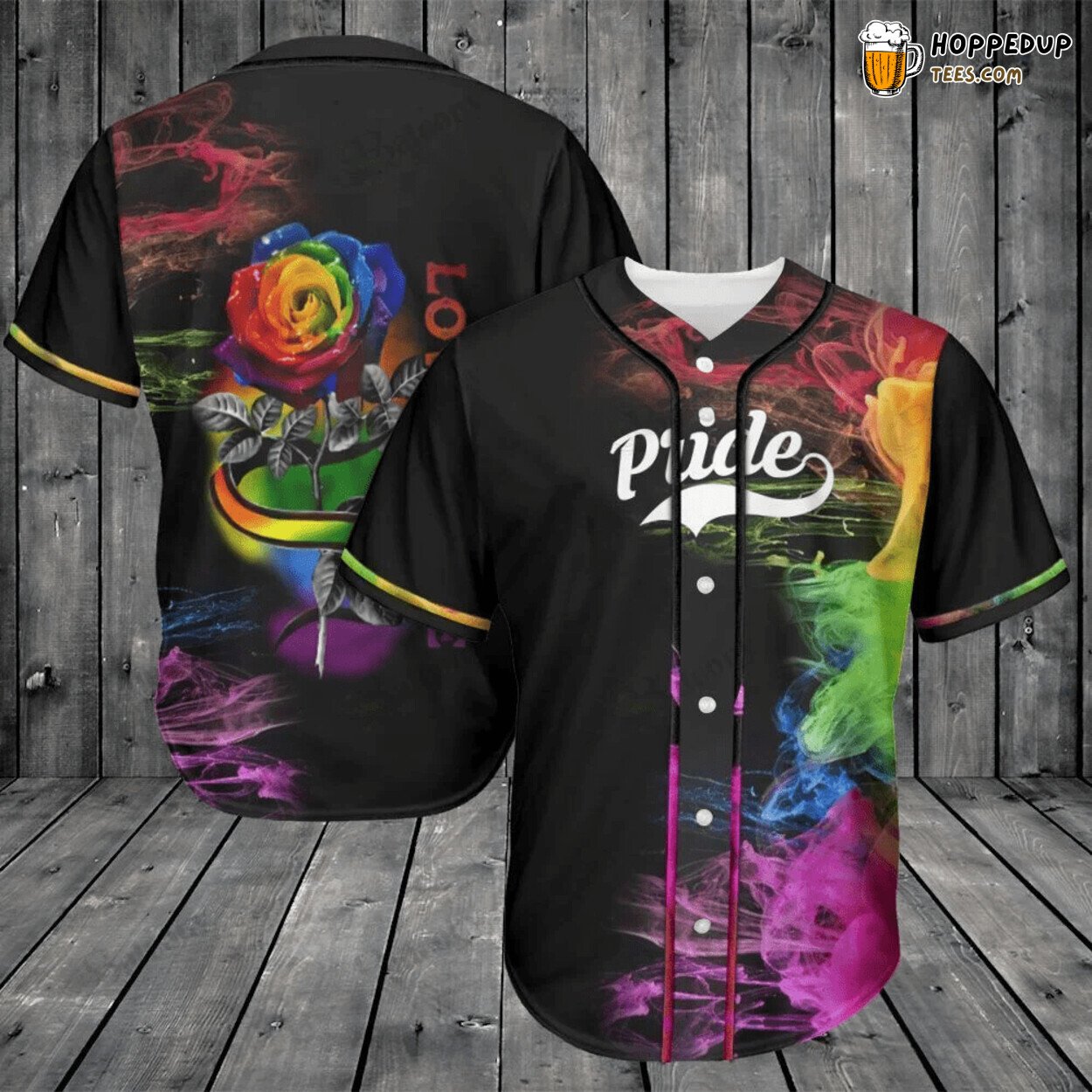 Baseball Tee Pride Baseball Jersey LGBT Printed