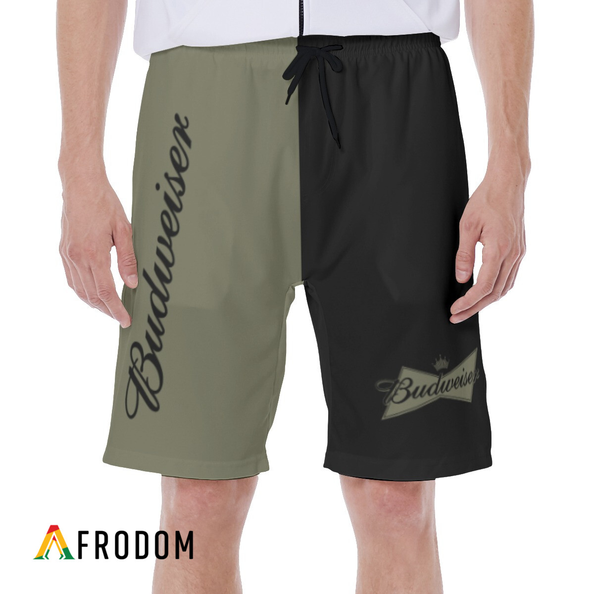 Basic Budweiser Beer Hawaiian Shorts HU