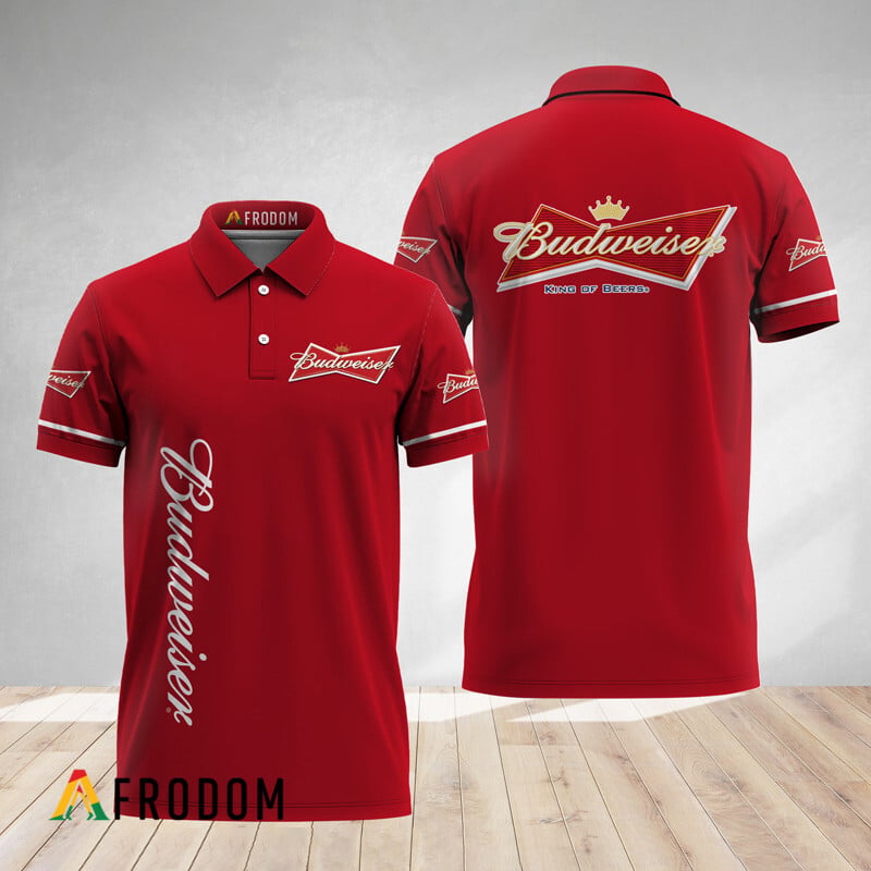 Basic Budweiser Beer Polo Shirt HU