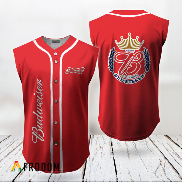 Basic Budweiser Beer Sleeveless Jersey HU