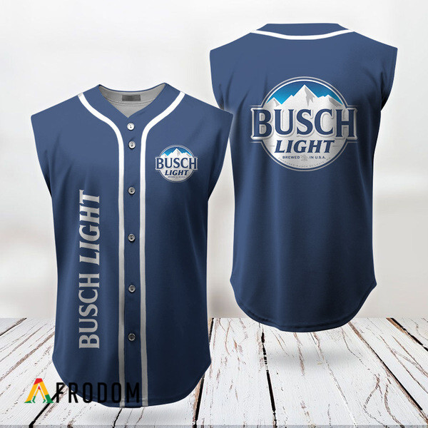 Basic Busch Light Beer Sleeveless Jersey HU Basic Busch Light Beer Sleeveless Jersey HU