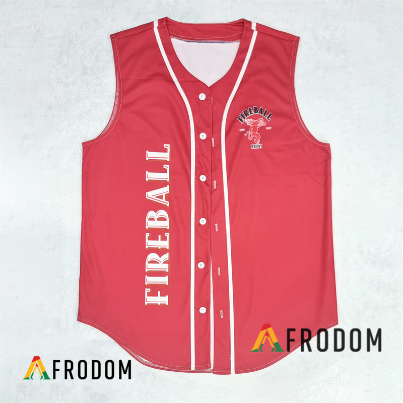 Basic Fireball Whiskey Sleeveless Jersey HU