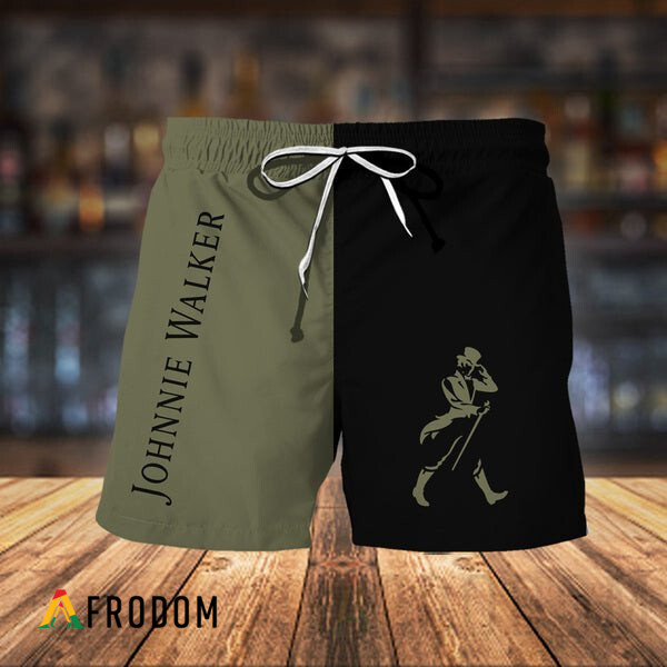 Basic Johnnie Walker Hawaiian Shorts HU