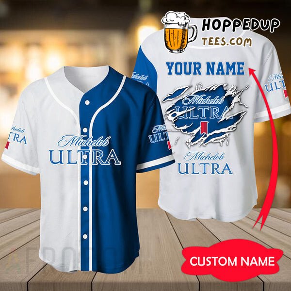 Basic Michelob Ultra Inspired Baseball Jersey Unique Personalized Edition