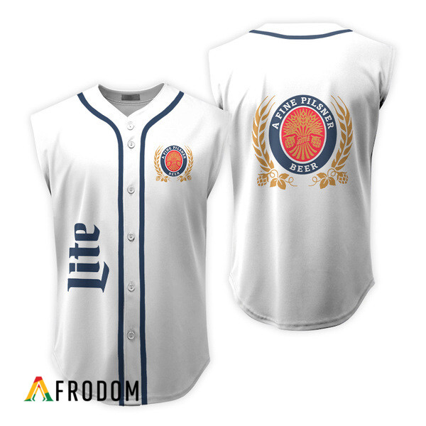Basic Miller Lite Beer Sleeveless Jersey HU